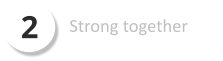 2 Strong together