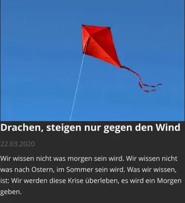 gegen den Wind